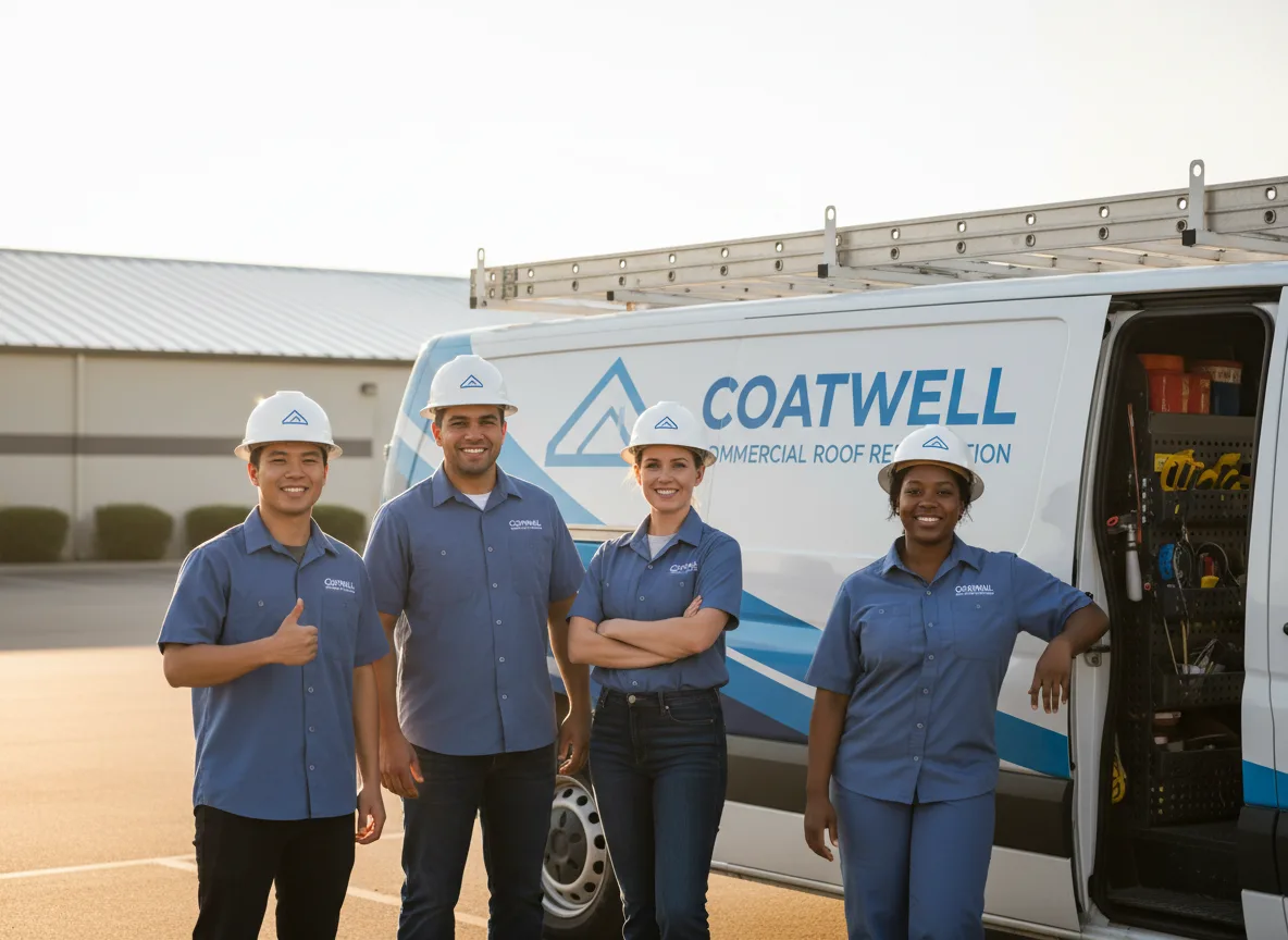 Commercial roof coating company in Peterman, AL
